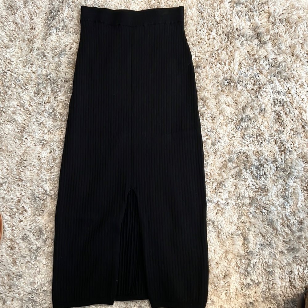 Free people knit skirt